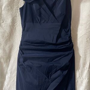 Elegant Navy Blue Dress